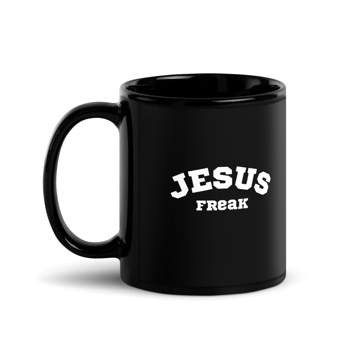 Jesus Freak. Black Glossy Mug