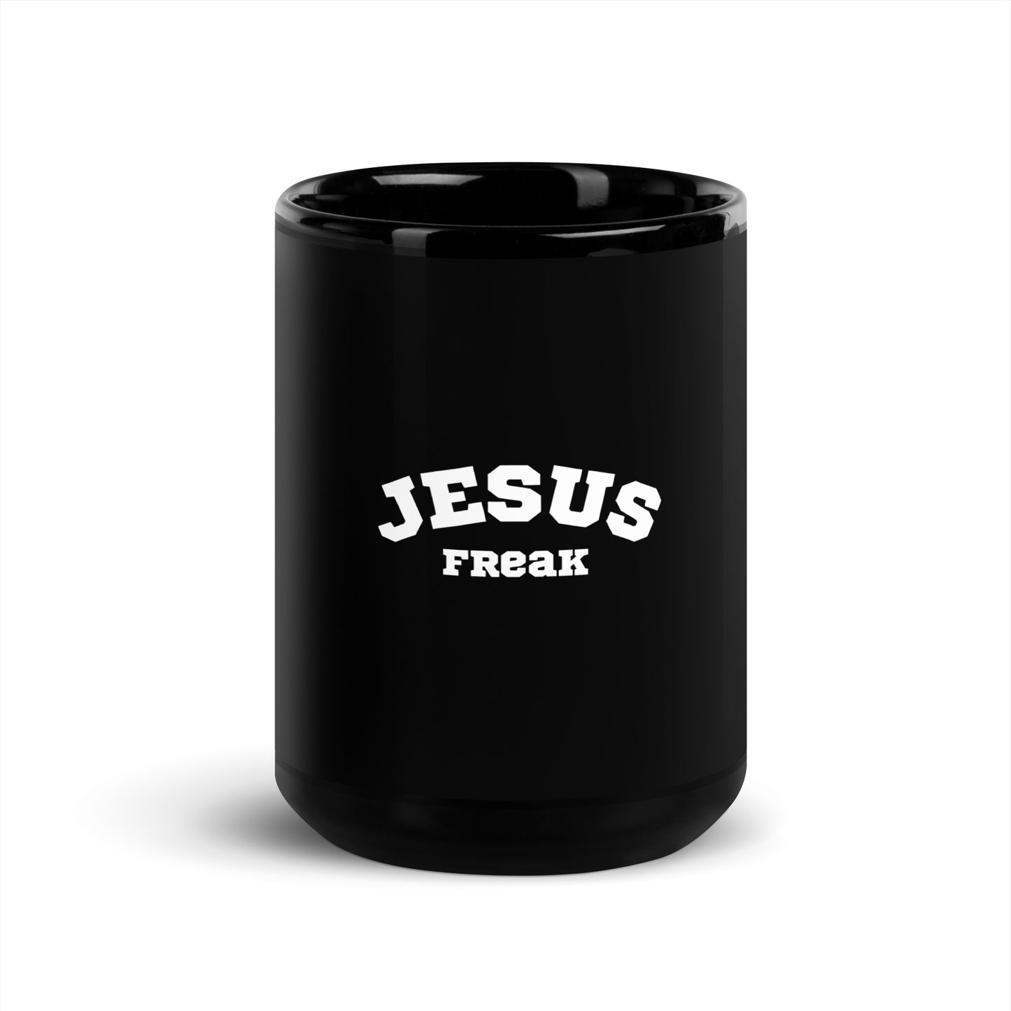 Jesus Freak. Black Glossy Mug