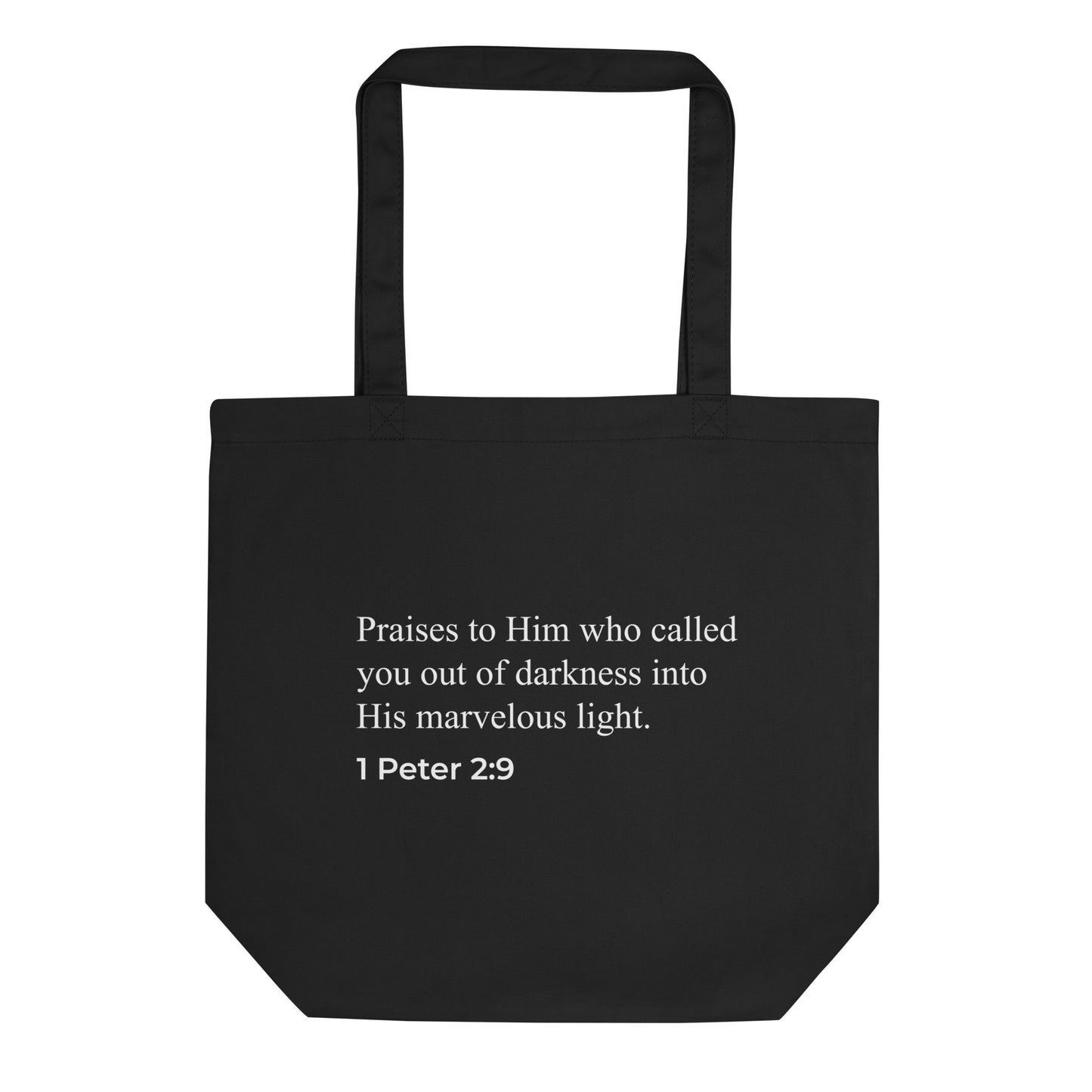 Holy Smoke Bag with bible verse. Eco Tote Bag