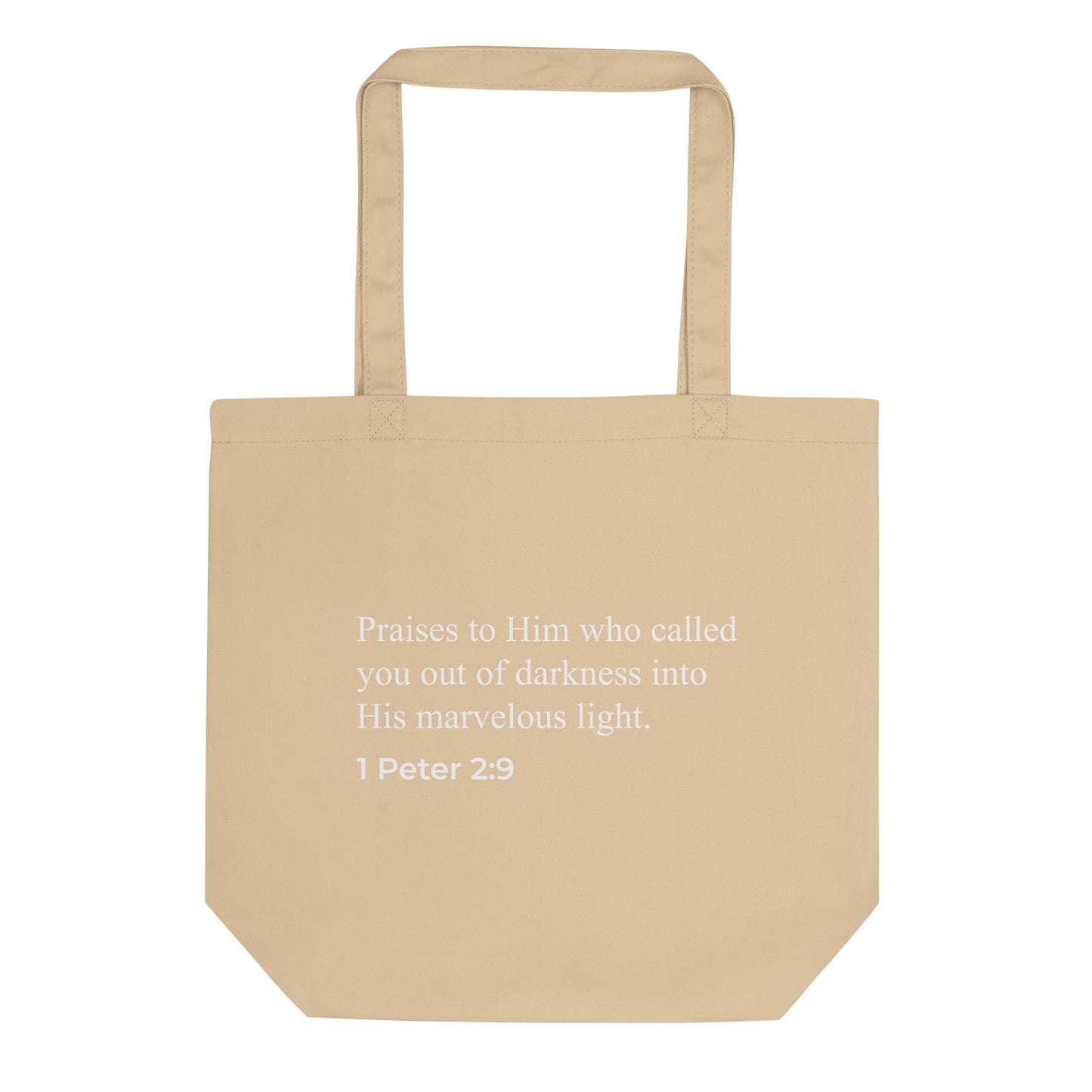 Holy Smoke Bag with bible verse. Eco Tote Bag