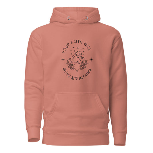 Faith Mountains. Unisex Hoodie