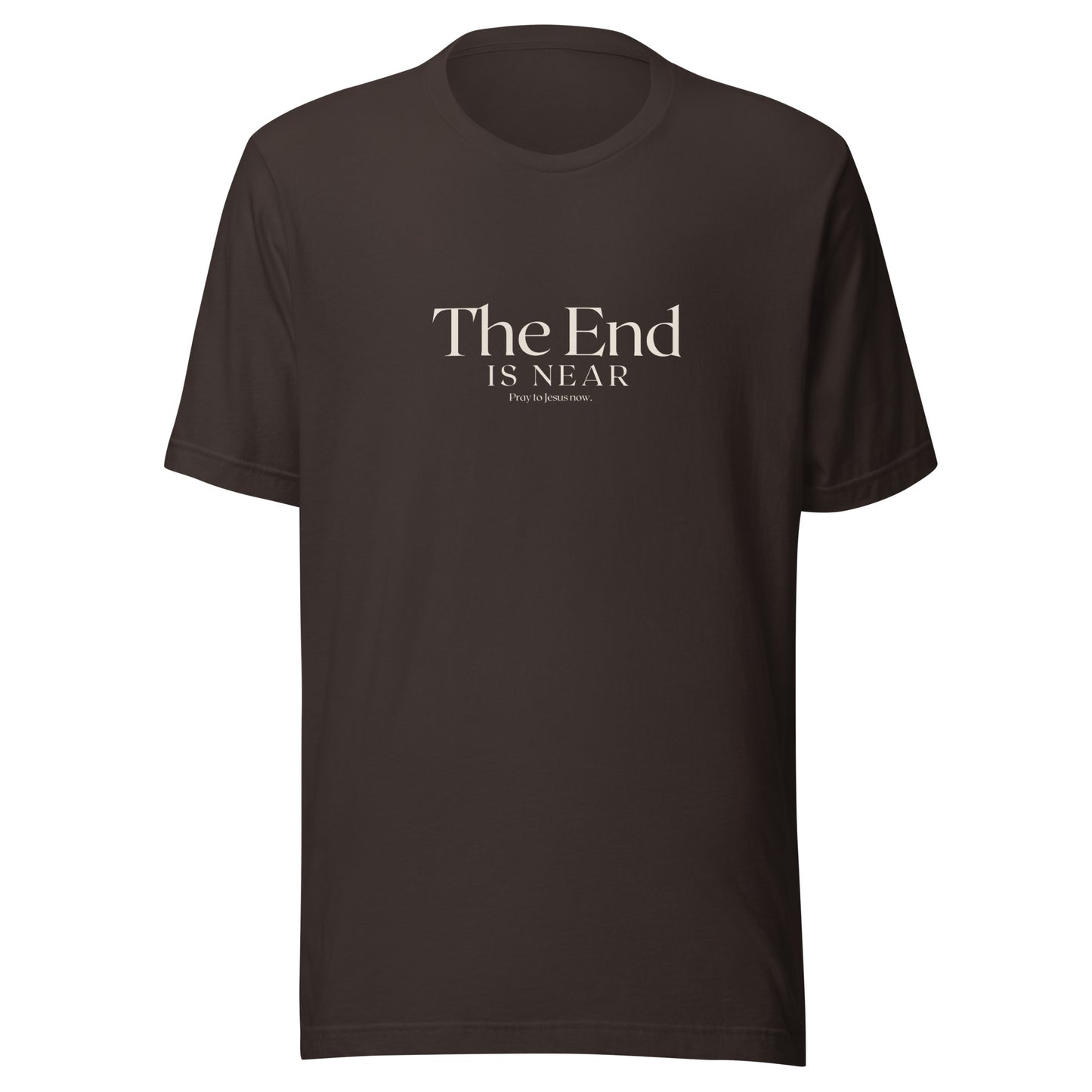 The end. Unisex t-shirt